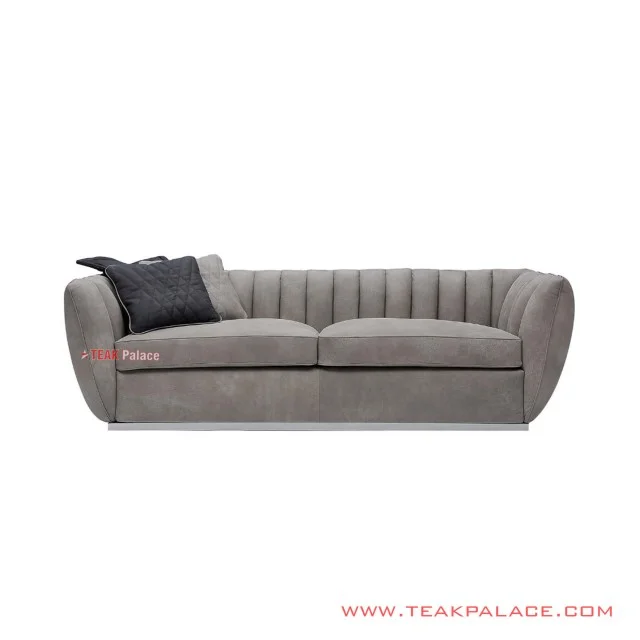 misca sofa minimalist teak mocha 53
