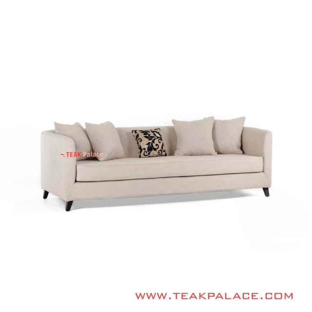 Relaxing Sofa Minimalist 3 Seater Linen Accent Series relaxing sofa minimalist 3 seater linen accent series 60