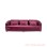 Unique Purple Sofa Minimalist Teak Bastian Series