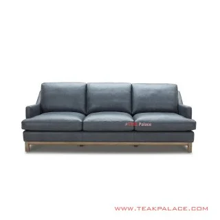 Sofa Hamilton Kayu Jati Natural Minimalis