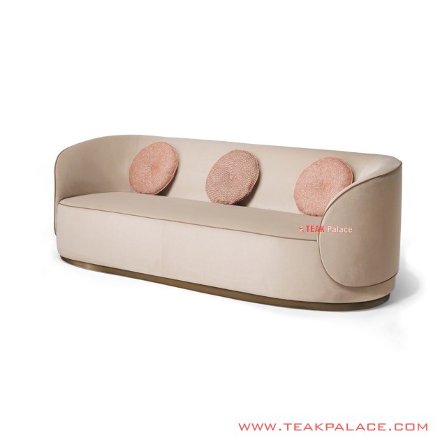 Unique Amador Sofa Minimalist Teak Cream unique amador sofa minimalist teak cream 61
