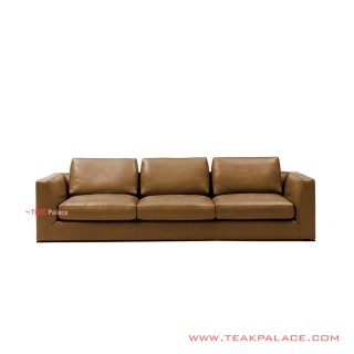 Sofa Coklat Minimalis Indhira Jati