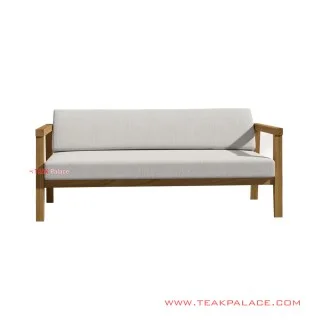 Sofa Tamu Minimalis 3 Dudukan Seri Seoul White Mewah