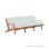 Waiting Sofa Hamburg Minimalist 3 seater Natural