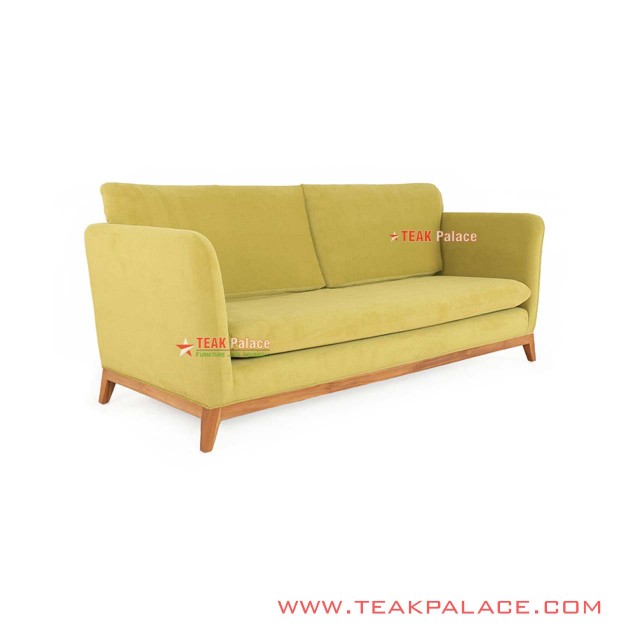 Minimalist Sofa Vintage Retro Green Series Muara 3 Seat minimalist sofa vintage retro green series muara 3 seat 60