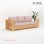 Minimalist Bale-Bale Uluwatu Teak Sofa Bench 3 Seaters