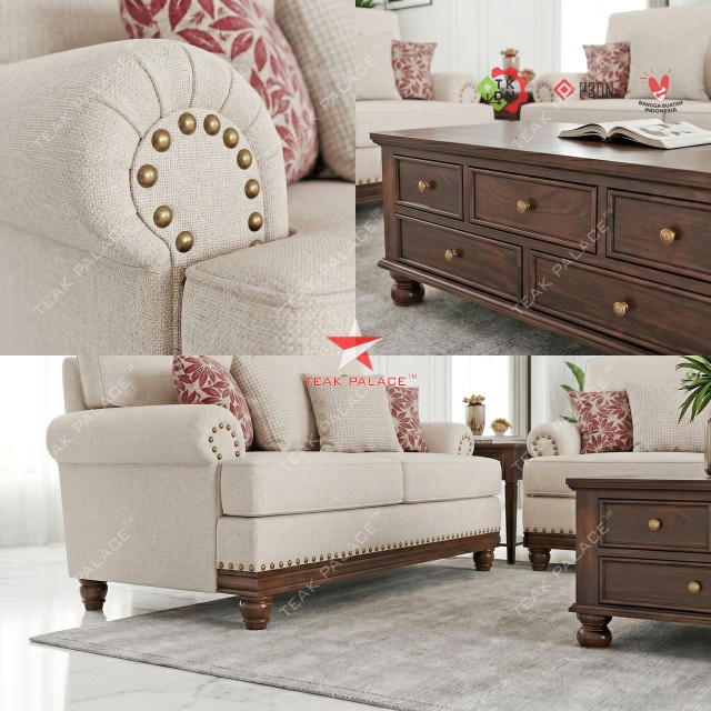 Sofa Minimalis Terbaru Ashley Set 321: Kemewahan Kayu Jati Finishing Salak Brown Doff Sofa Minimalis Terbaru Ashley Set 321: Kemewahan Kayu Jati Finishing Salak Brown Doff