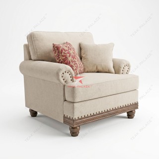 Luxury Modern Single Sofa Ashley