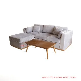 Sofa Sudut Kayu Jati Minimalis Jepara Seri Carticha Sofa Sudut Kayu Jati Minimalis Jepara Seri Carticha