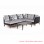 Sofa Sudut L Minimalis Seri Helena