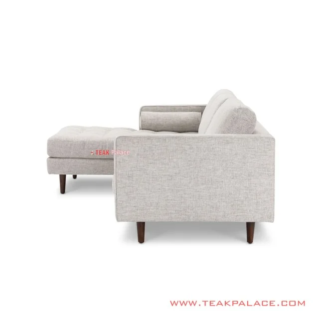 Minimalist Corner Teak Sofa L Citrani Series minimalist corner teak sofa l citrani series 62