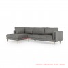 Corner Sofa Natural Teak Wood Revina Gray Ayudia Series corner sofa natural teak wood revina gray ayudia series 69
