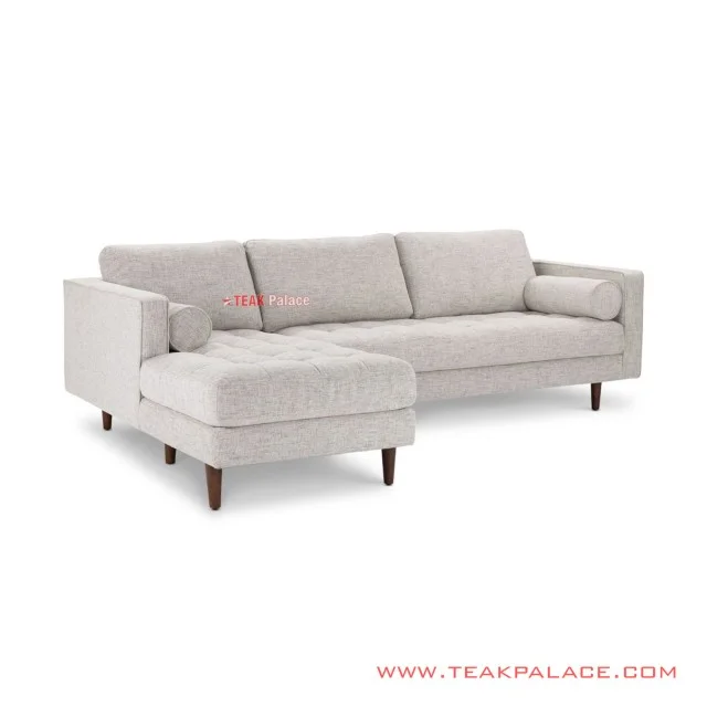 Minimalist Corner Teak Sofa L Citrani Series minimalist corner teak sofa l citrani series 60