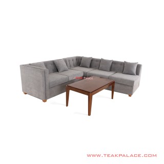 Sofa Sudut Klasik Minimalis Seri Diva