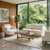 Latest Modern Minimalist Sofa: Set 211 Layton Solid Teak Wood Latest Modern Minimalist Sofa: Set 211 Layton Solid Teak Wood