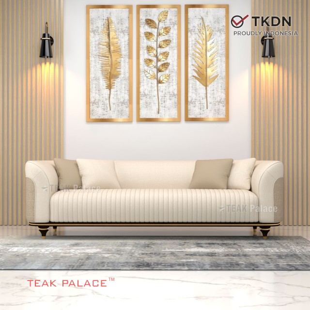 Luxury Modern Sofa 3 Seater Nias Series TKDN luxury modern sofa 3 seater nias series tkdn 60