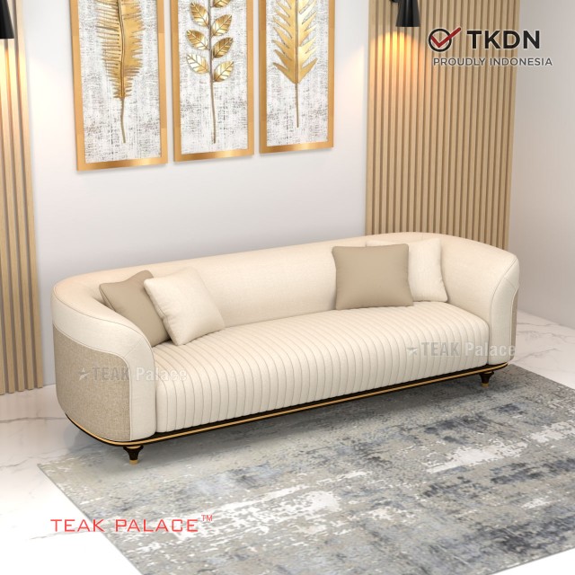 Luxury Modern Sofa 3 Seater Nias Series TKDN luxury modern sofa 3 seater nias series tkdn 63