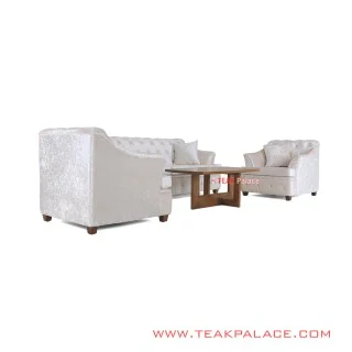 Sofa Set Minimalis 311 Putih seri Musi