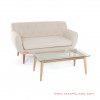 Sofa Minimalis 2 Dudukan Set Meja Linen Seri Dina sofa minimalis 2 dudukan set meja linen seri dina 62
