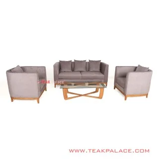 Set Sofa 311 Kayu Jati Seri Kemang
