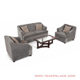 Kursi Tamu Minimalis Abu-Abu 211 Seri Musi