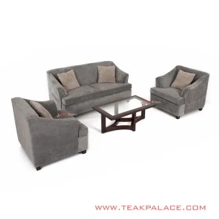 Kursi Tamu Minimalis Abu-Abu 211 Seri Musi