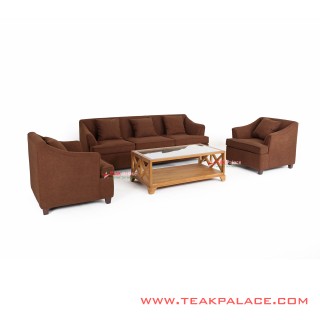 Sofa Kursi Tamu Minimalis 311 Musi Coklat