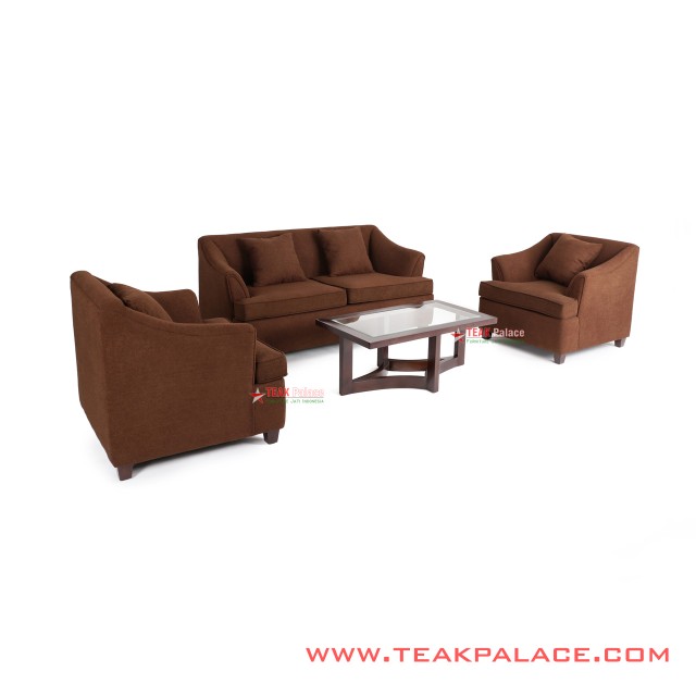 Living Room Sofa Minimalist 211 Musi Series Brown living room sofa minimalist 211 musi series brown 63