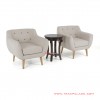 Kursi Tamu Teras Set Dina Natural Black Walnut Linen kursi tamu teras set dina natural black walnut linen 61
