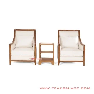 Set Teras Minimalis Seri Amarytha Jati Solid Set Teras Minimalis Seri Amarytha Jati Solid