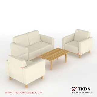 Sofa Scandinavian 211 TKDN ION Krem