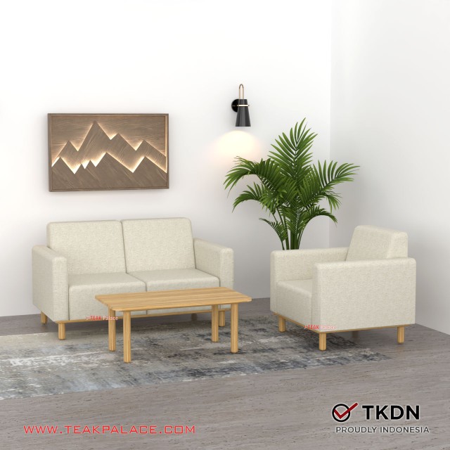 Minimalist Sofa 21 ION Narrow Space TKDN Beige Fabric minimalist sofa 21 ion narrow space tkdn beige fabric 62