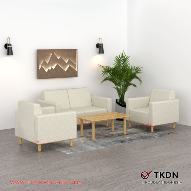 Sofa Minimalis Scandinavian 211 TKDN ION Krem sofa minimalis scandinavian 211 tkdn ion krem 60