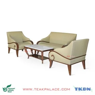 Sofa 211 Meja Marmer Jasmine Beige
