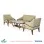 Sofa 211 Meja Marmer Jasmine Beige