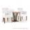 Patio Chair Minimalist Teak Vintage Series Wilona