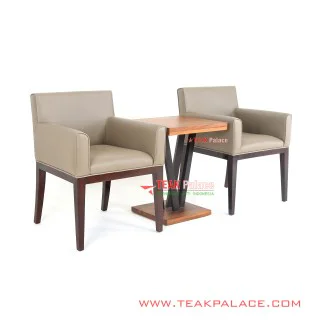 Kursi Teras Minimalis Jati Vintage Seri Depok