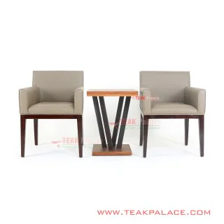 Kursi Teras Minimalis Jati Vintage Seri Depok