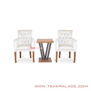 Kursi Teras Minimalis Jati Vintage Seri Wilona