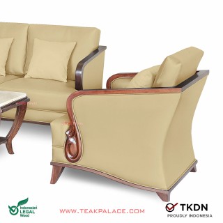Sofa Set 321 Nusantara Oscar Beige Sofa Set 321 Nusantara Oscar Beige