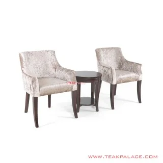 Set Kursi Teras Velar Jati Black Walnut Minimalis