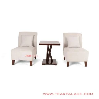 Set Kursi Meja Teras Rivoli Linen Seri Amanda