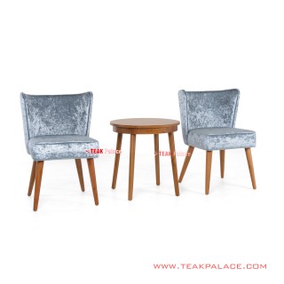 Kursi Meja Teras Set Modern Minimalis Golden Teak 