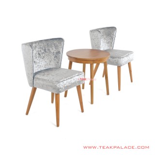 Set Kursi Teras Carren Grey Minimalis