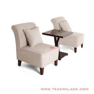 Set Kursi Meja Teras Rivoli Linen Seri Amanda