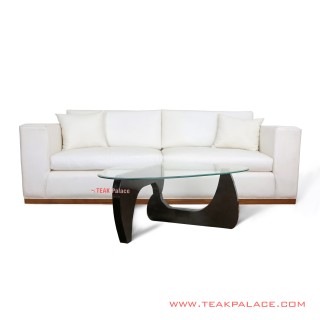 Set Sofa Meja Kaca Jati Padang MInimalis
