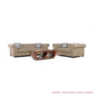 Set Sofa Tamu Chester Chesterfield Minimalis