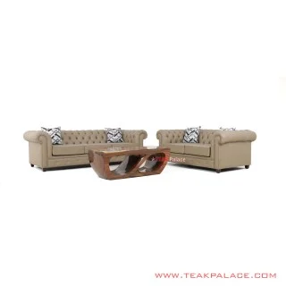 Set Sofa Tamu Chester Chesterfield Minimalis