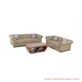 Set Sofa Tamu Chester Chesterfield Minimalis