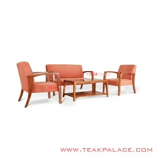 Kursi Tamu Minimalis Jati Vintage Seri Legian